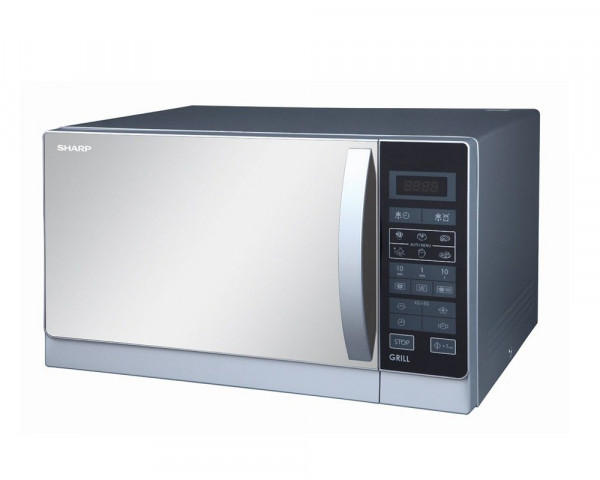 Sharp Microwave Grill, 25 Litre, 900 Watt, R-750MR(S) - Silver