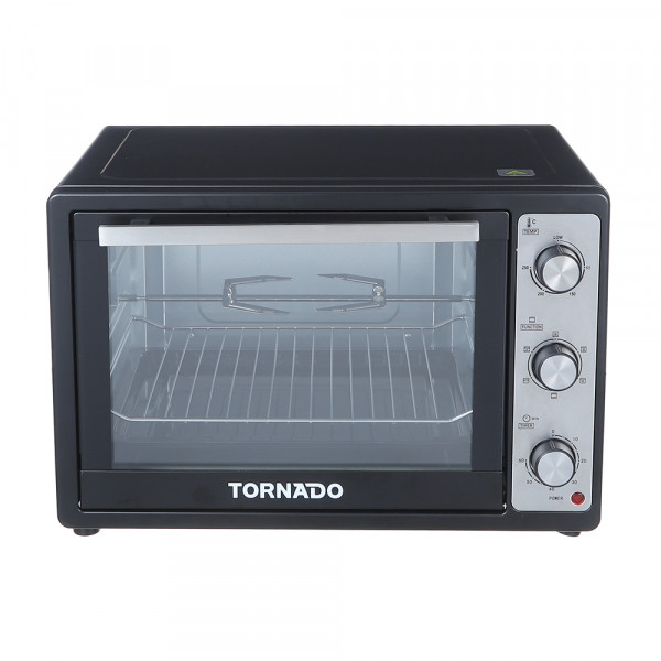 Tornado TEO-48DGE(K) Electric Oven With Grill, 1800 Watt, 48 Liter - Black