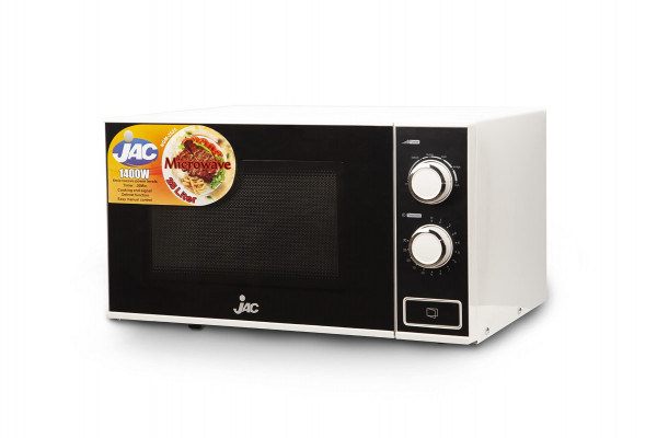 Jac NGM-2525 Microwave, 1400 Watt, 25 Liters - White Black