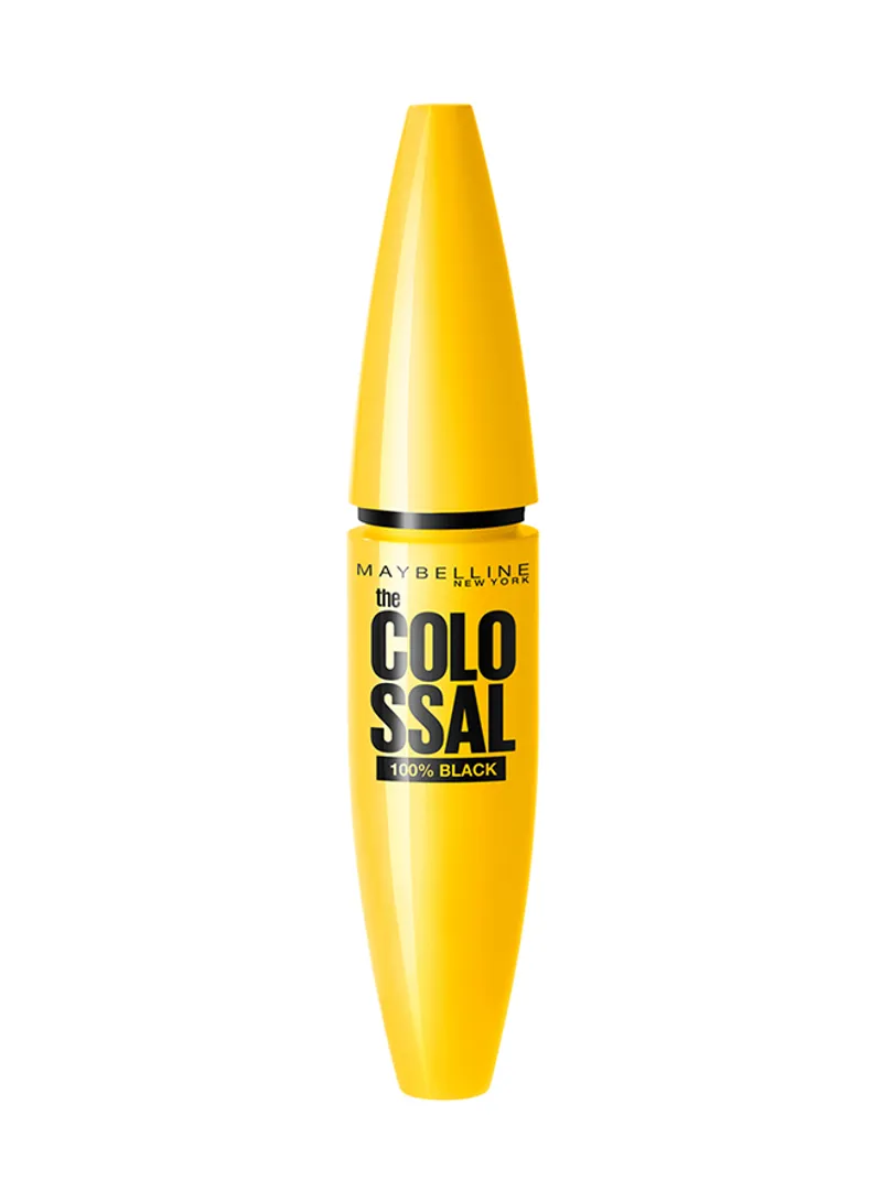 ميبلين نيويورك Colossal 100٪ Black Mascara 100٪ Black