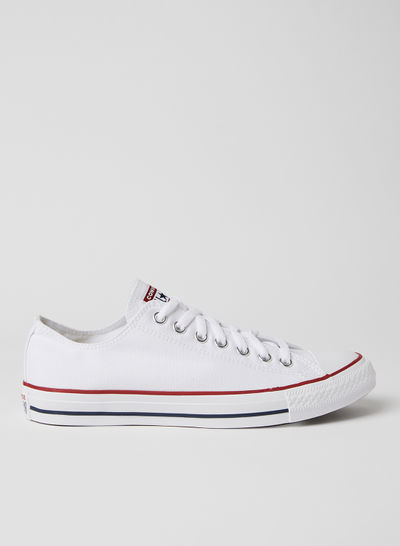 حذاء رياضي Chuck Taylor All Star Core OX أبيض بصري للجنسين