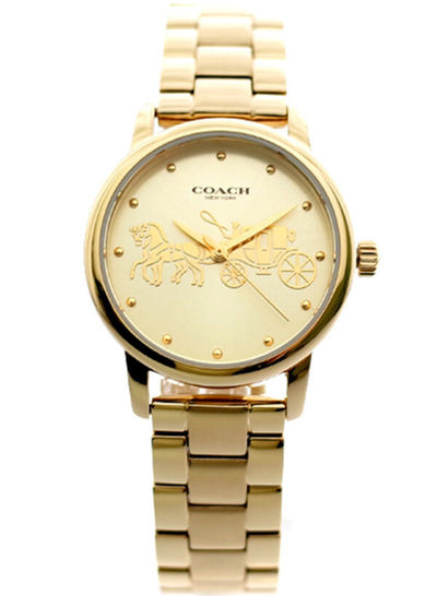 Women's Grand Gold Dial Watch - 14502976