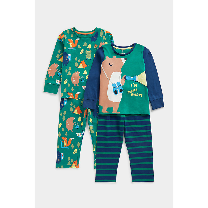 Camping Adventure Pyjamas - 2 Pack