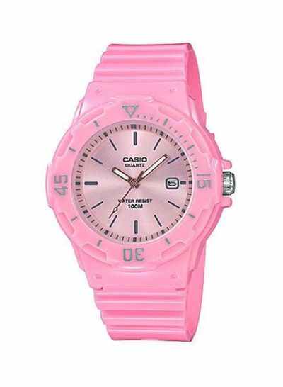 Women's Resin Analog Wrist Watch LRW-200H-4E4VDF - 39 mm - Pink