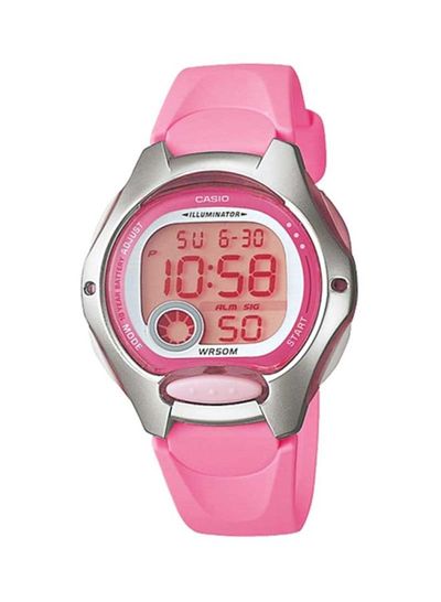 Women's Youth Digital Watch LW-200-4B - 38 mm - Pink