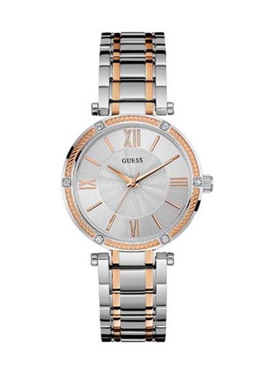 Women's Polished Stainless Steel Bracelet Watch W0636L1