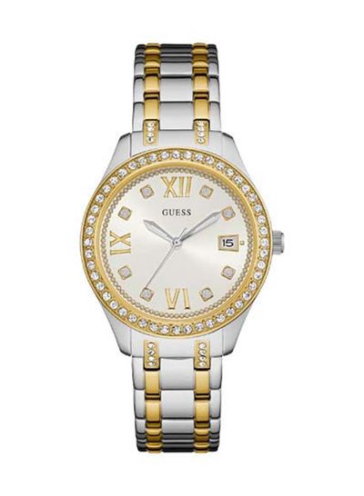 Women's Polished Stainless Steel Bracelet Watch W0848L4