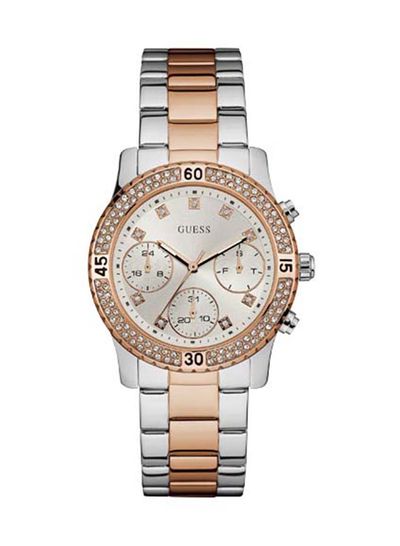 Women's Polished Stainless Steel Bracelet Watch W0851L3