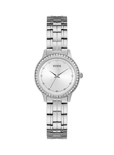 Women's Polished Stainless Steel Bracelet Watch W1209L1