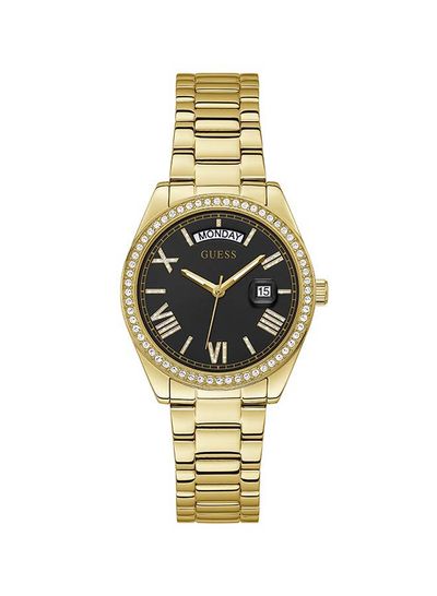 Women's Luna Analog Stainless Steel Wrist Watch GW0307L2 - 36mm - Gold