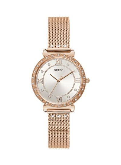 Women's Crystal Studded Analog Watch W1289L3 - 35 mm - Rose Gold