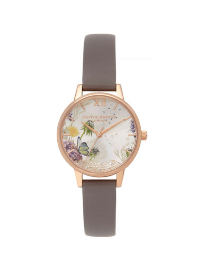 Women's Leather Analog Wrist Watch OB16SG02