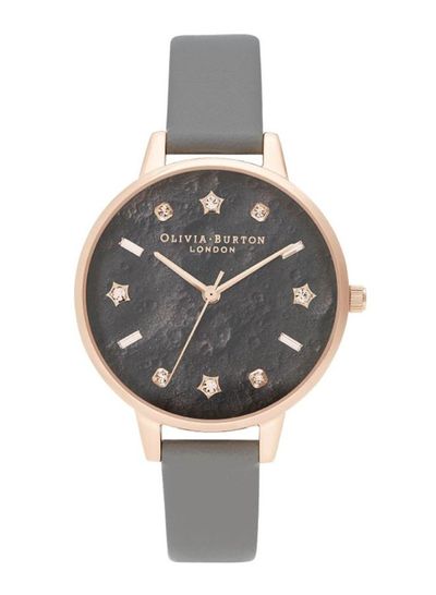 Women's Leather Celestial London Analog Watch OB16GD55