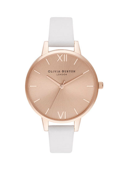 Women's Sun Ray Wo Pale Rose Gold Sun Ray Dial Watch - OB16DE08