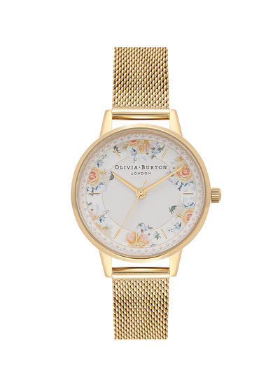 Women's Tea Party Floral Dial Watch - OB16TP01