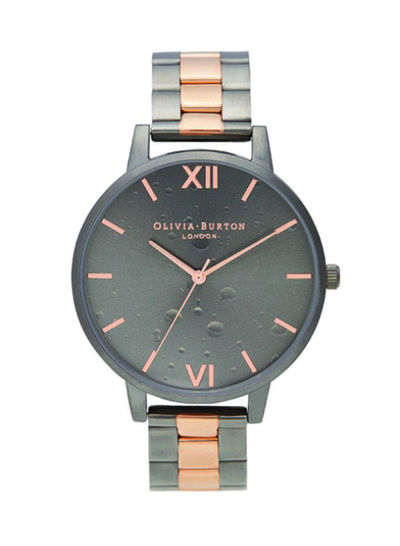 The Shoreditch Collection Gunmetal Dial Watch - OB16SHC01