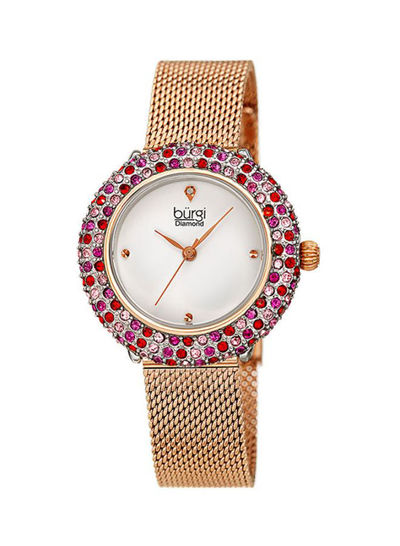 Women's Water-Resistant Stainless Steel Analog Watch Bur258rg