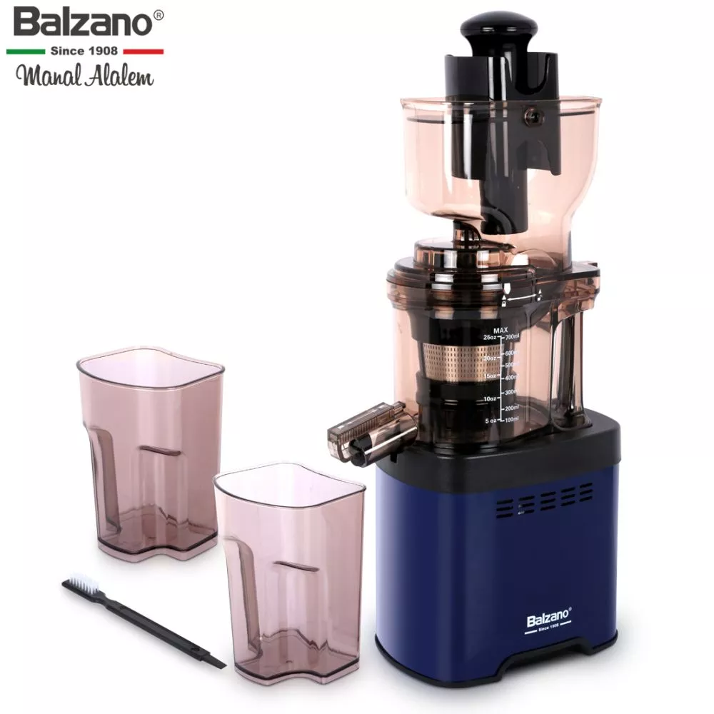 Whole mouth slow Juicer JE20 - Blue