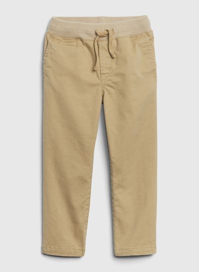 Pull-On Easy Pants Khaki