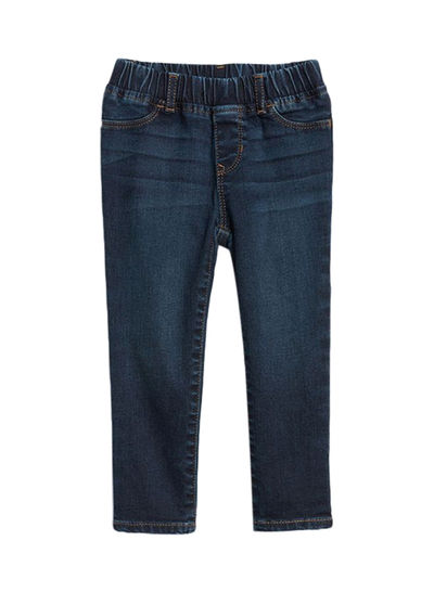 High Stretch Denim Jeggings Dark Blue