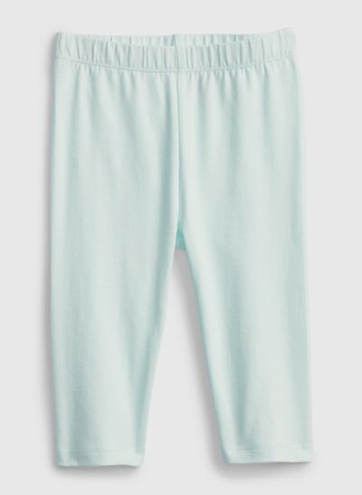 Solid Pattern Elasticated Waist Sweatpants Blue