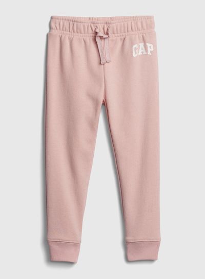 Gap Logo Printed Joggers Icy Pink