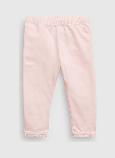 Baby Ruffle Leggings Pink Cameo