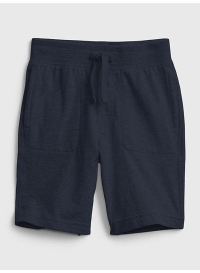 Organic Pull-On Shorts Black